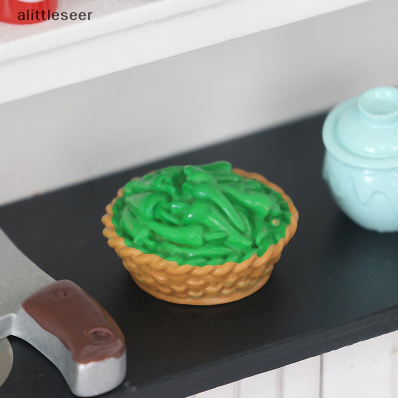 Giỏ Đựng Tỏi Ớt Trang Trí Nhà Búp Bê Tỉ Lệ 1: 12