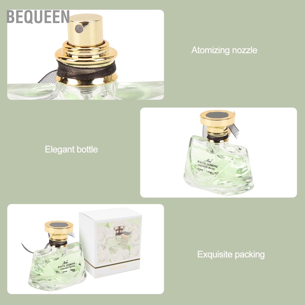 Bequeen Có hàng sẵn Nước Hoa Nữ Hương Lài Thơm Lâu Xịt Sử Dụng Hàng Ngày 50Ml