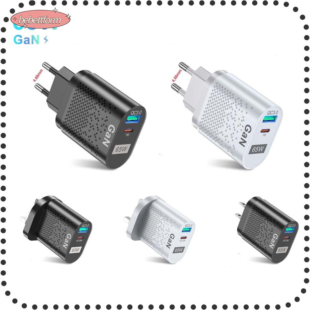 BEBETTERM Tẩu Sạc Nhanh Cổng Type C Kép Cho Huawei Xiaomi Samsung