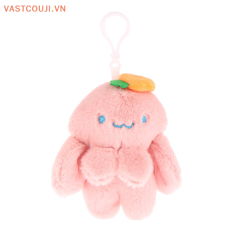 Móc Khóa Thỏ Nhồi Bông Mềm Mại Dễ Thương