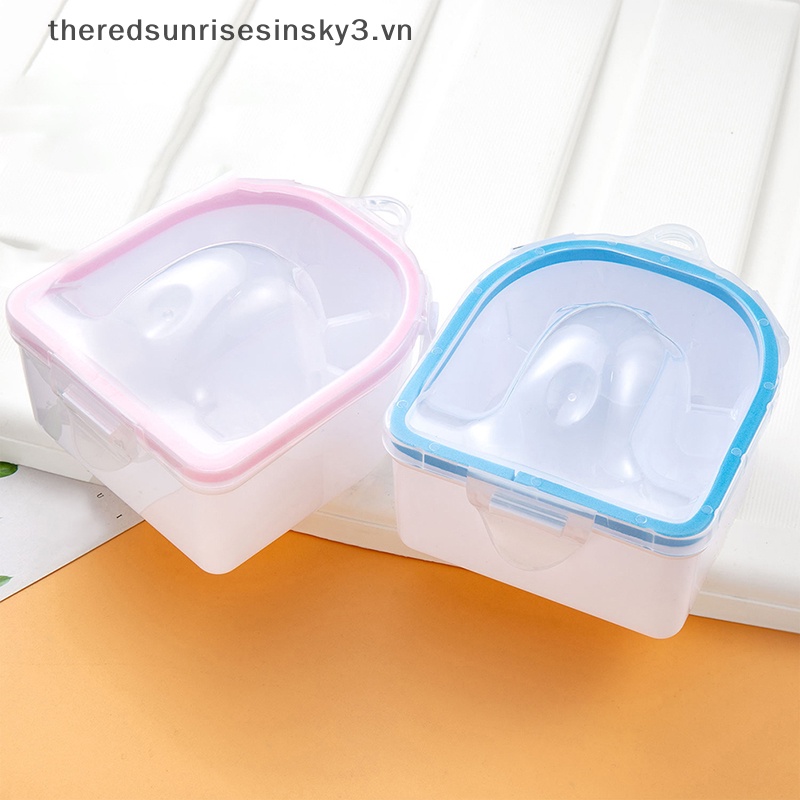 Bát Ngâm Móng Tay Bằng Nhựa Dày Thời Trang