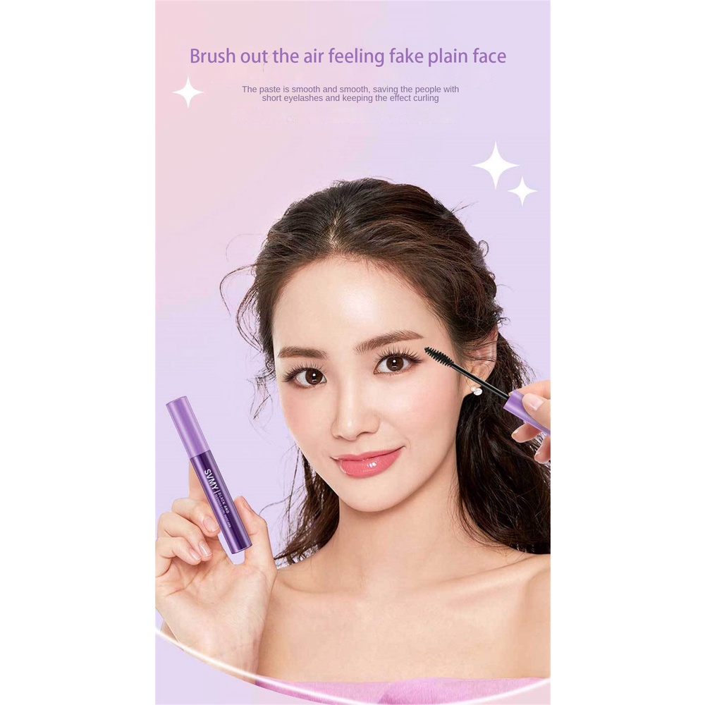 Trang Điểm Mắt Mascara Chống Thấm Nước Lâu Dài 36H Tập Uốn Chống Nhòe Làn Mi Dài Dễ Trang Điểm Mắt JULYSTAR