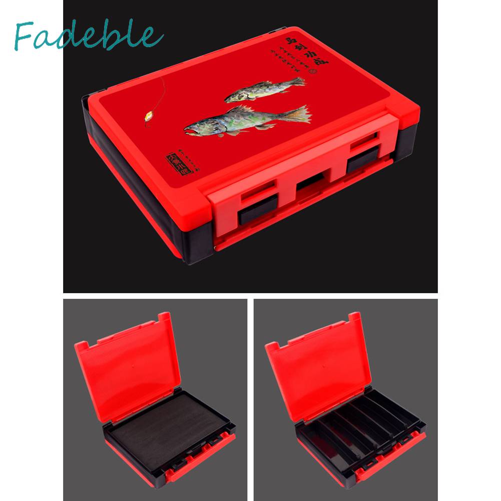 Hộp Đựng Dụng Cụ Câu Cá Hai Mặt Chống Thấm Nước Tiện Dụng