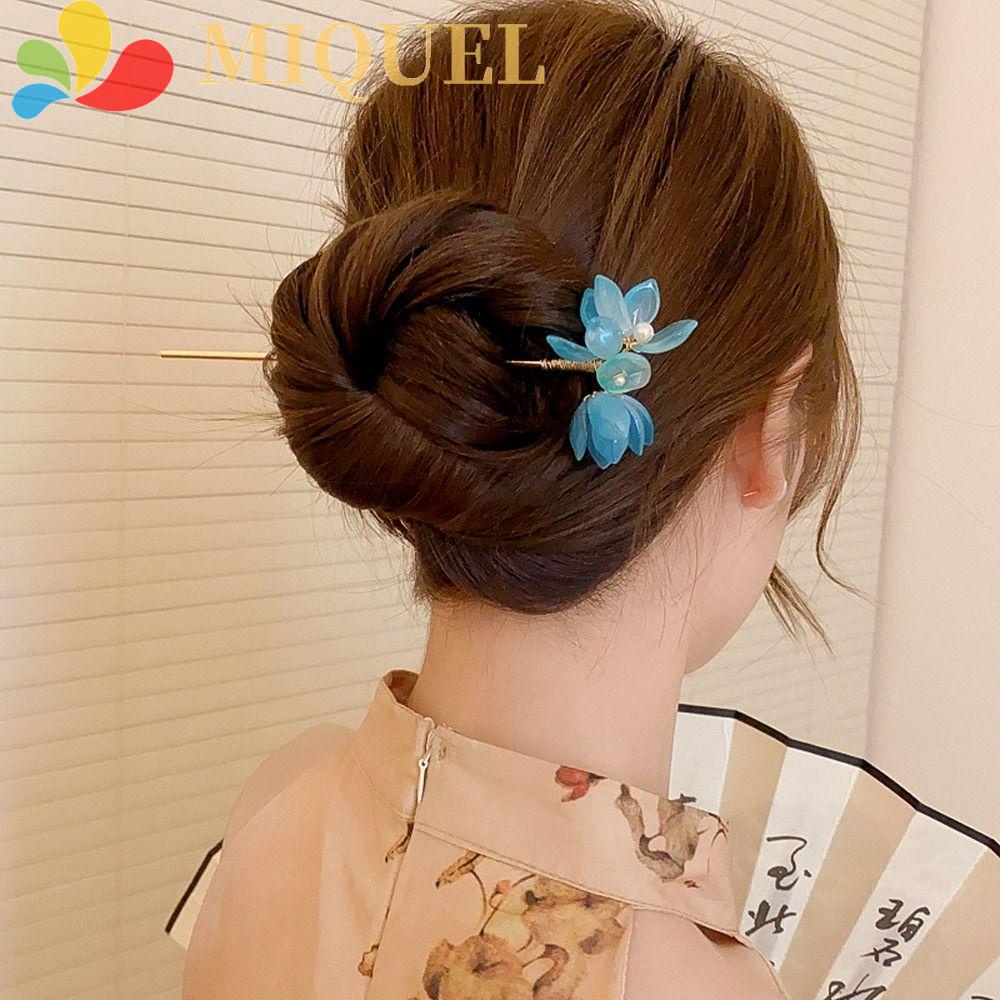 MIQUEL Trâm Cài Tóc Bằng Hợp Kim Phong Cách Trung Hoa Cổ Điển