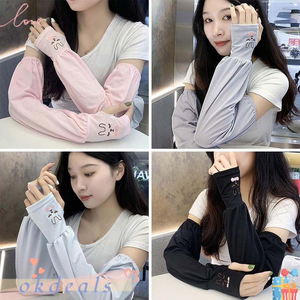OKDEALS Vỏ Bọc Khuỷu Tay Chống Tia UV Khi Chạy Bộ Câu Cá