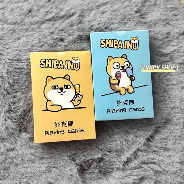 Bộ Bài Tây Chó SHIBA 55 Lá | Thẻ Bài Sưu Tầm Đáng Yêu