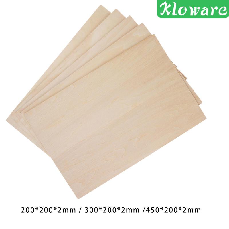 Bộ 10 Tấm Gỗ Đàn Hương Mỏng Dùng Làm Mô Hình Máy Bay Mini DIY