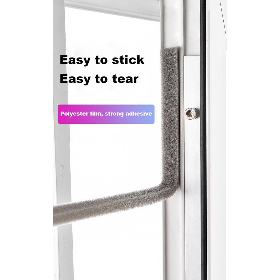 Cuộn Băng Keo Xốp PU Chống Va Chạm Cách Âm Dán Cửa Sổ / Đồ Nội Thất Sự Bảo Vệ