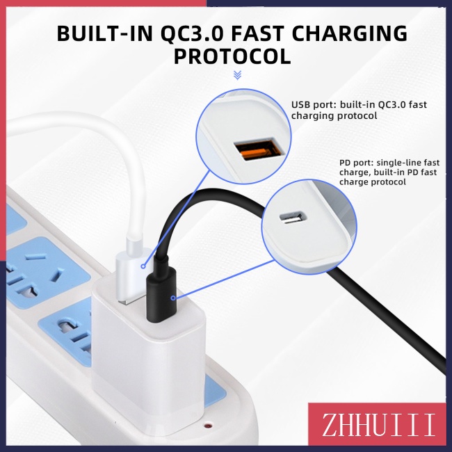 Đầu Sạc Nhanh Qc3.0 Usb Pd Kép 30w Cho Dji Mini 2 / 3pro UAV