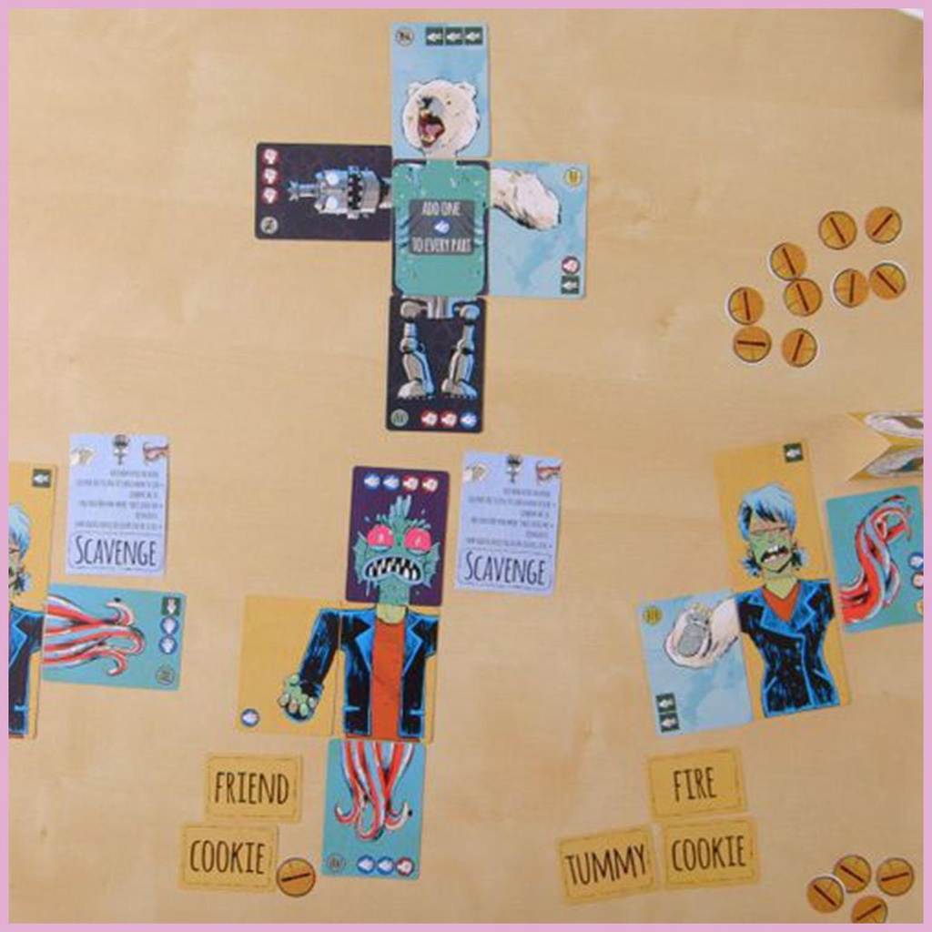 Bộ Thẻ Bài Trò Chơi Oracle Stitches Tiếng Anh Cổ Điển Cho Gia Đình