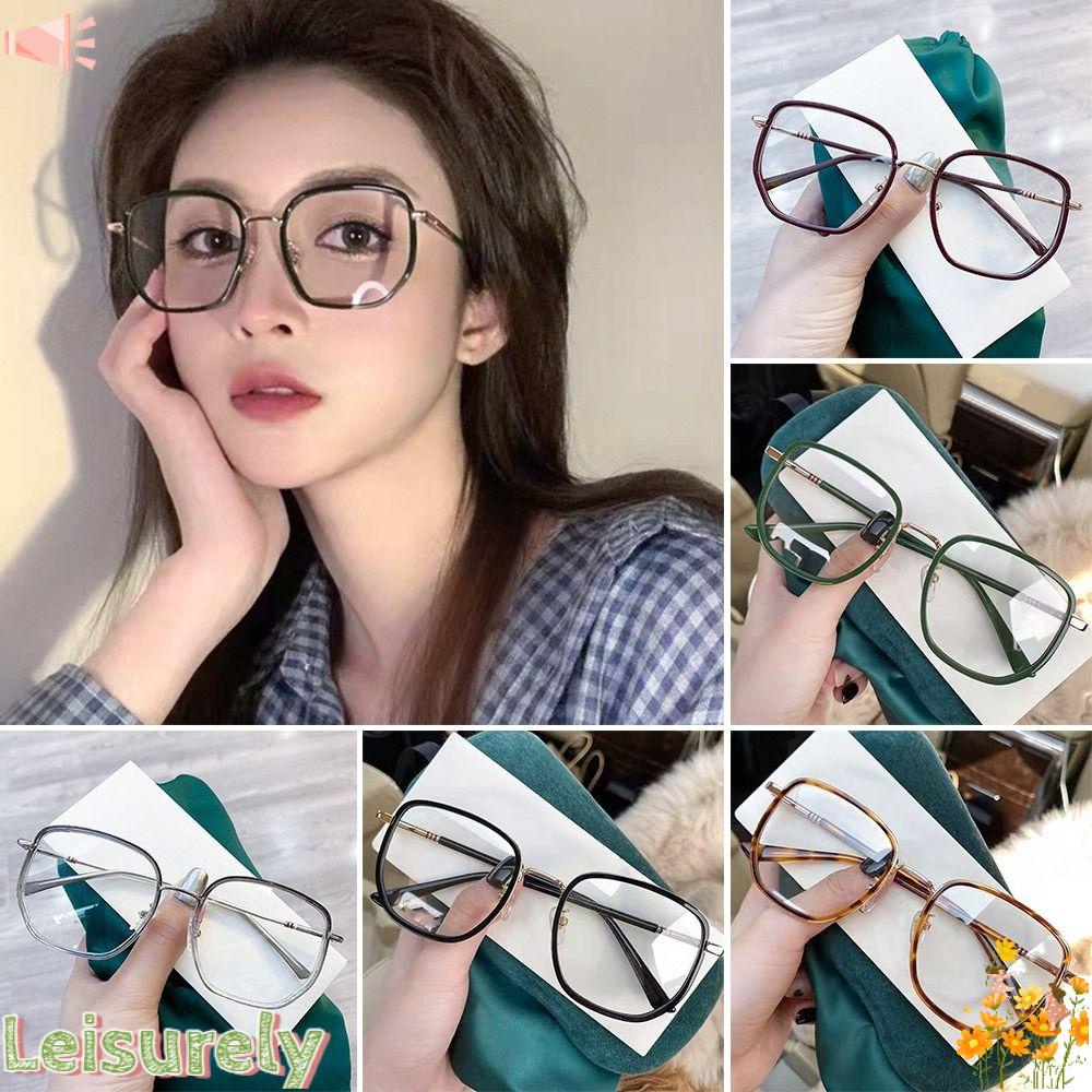 LEILY Mắt Kính Chống Ánh Sáng Xanh Siêu Nhẹ Tiện Dụng Cho Văn Phòng