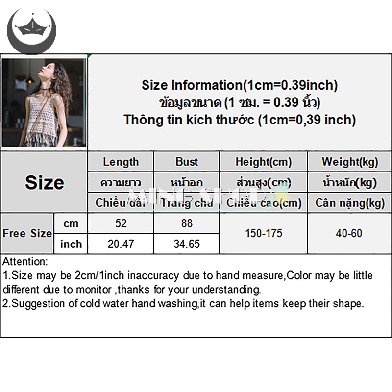 Áo Dệt Kim Cổ Tròn Phối Tua Rua Phong Cách Bohemia Thời Trang Mùa Hè Cho Nữ