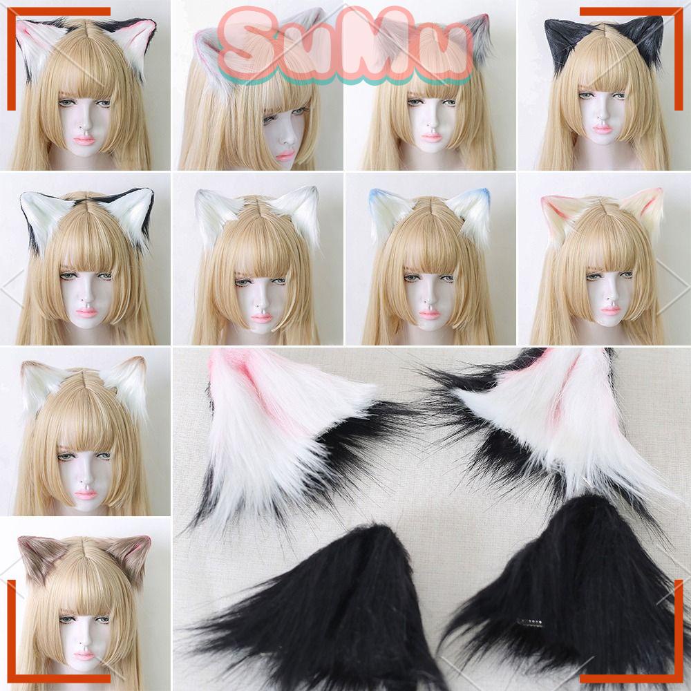 SUMU Băng Đô Tai Mèo Hóa Trang Lolita Dễ Thương