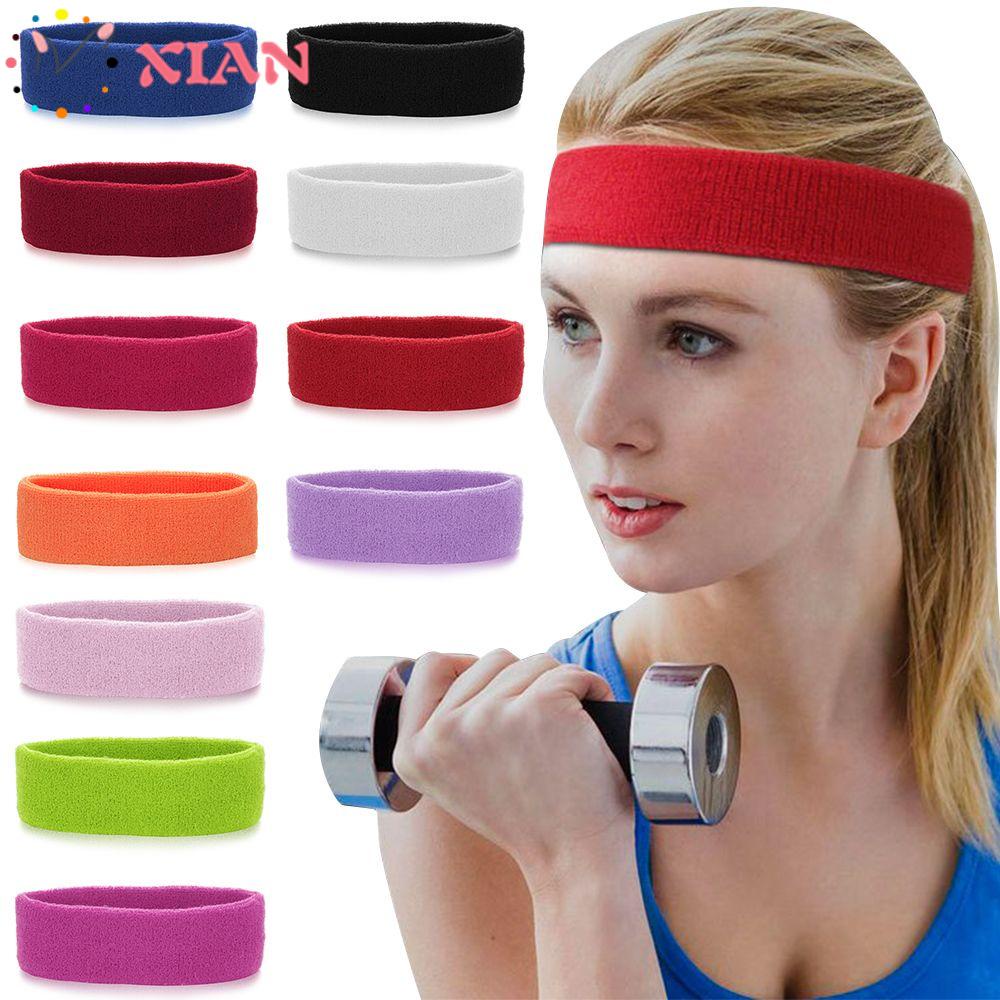 XIANTIN Băng Đô Cotton Co Giãn Thấm Hút Mồ Hôi Dùng Khi Tập Yoga / Gym / Tennis / Thể Hình