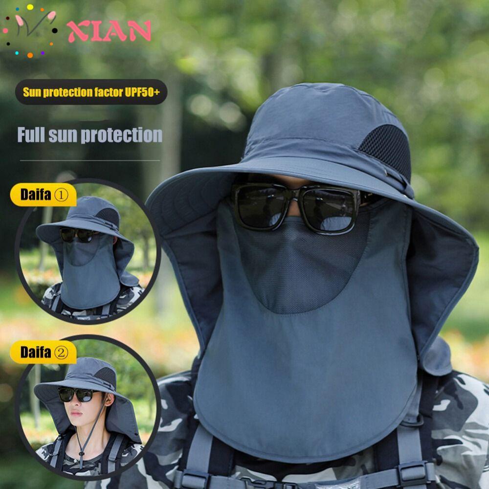 XIANTIN Mũ Rộng Vành Chống Nắng Tia UV Tiện Dụng Cho Nam Và Nữ