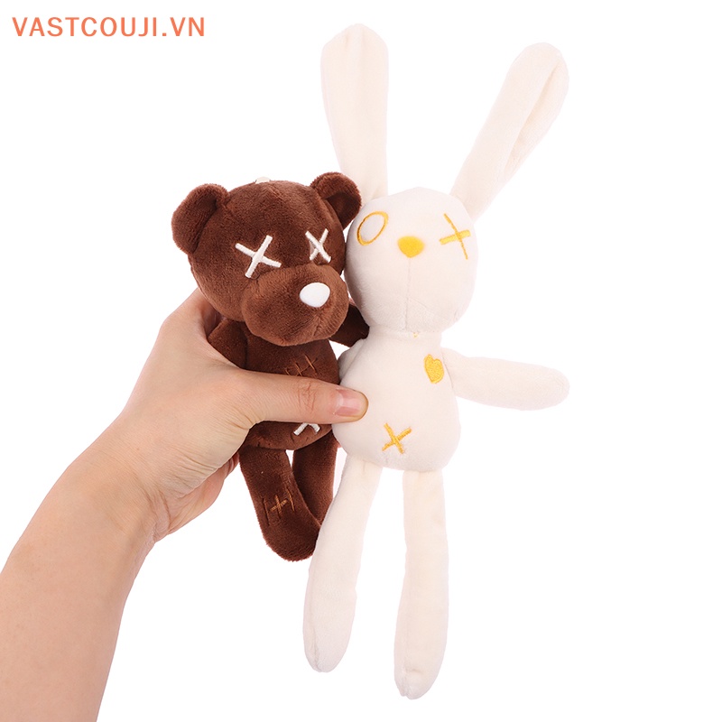 Móc Khóa Hình Thỏ Nhồi Bông Đáng Yêu