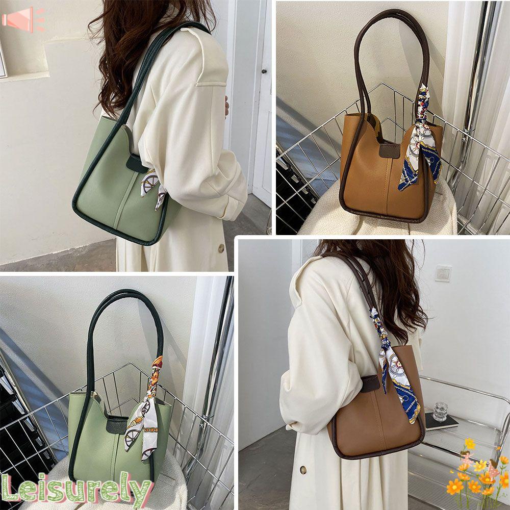 LEILY Túi Xách Đeo Vai Mềm Mại Cho Nữ