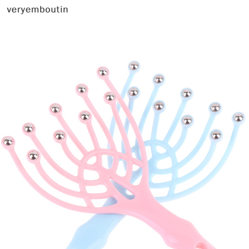 Dụng Cụ Mát Xa Da Đầu Hình Bạch Tuộc Giúp Giảm Căng Thẳng Hiệu Quả