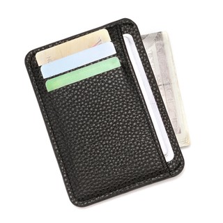 Ví da pu đựng thẻ mini đa năng cho nam nữ