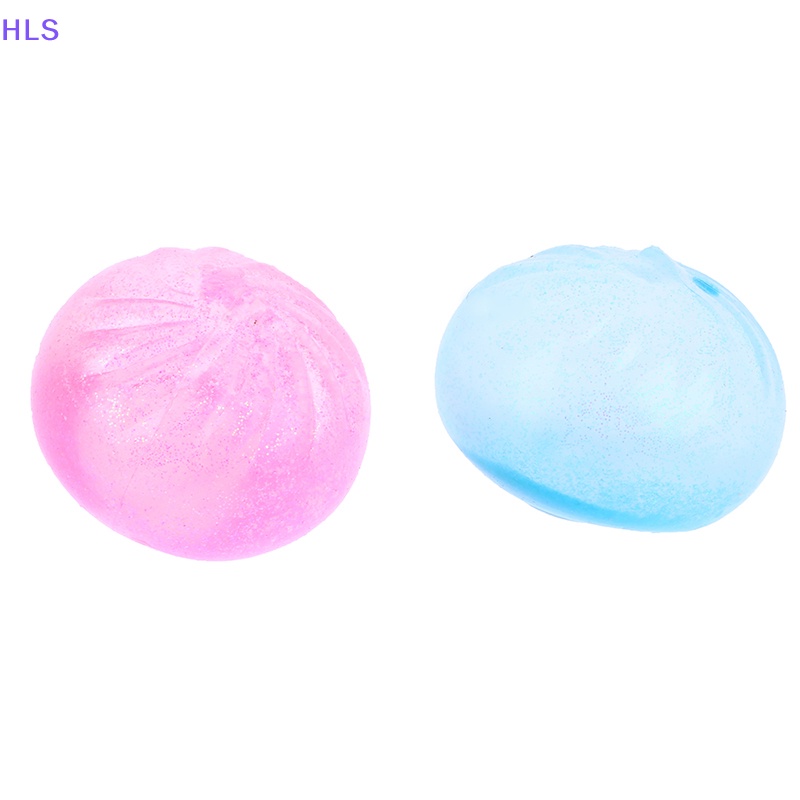 [HLS] Đồ Chơi Maltose Bánh Bao Hấp Đàn Hồi Chậm Màu Vàng Kim Sáng Tạo Dành Cho Trẻ Em