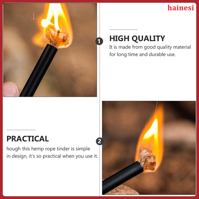 Set 4 Dây Thừng Bấc Lửa Khởi Động Chuyên Dụng