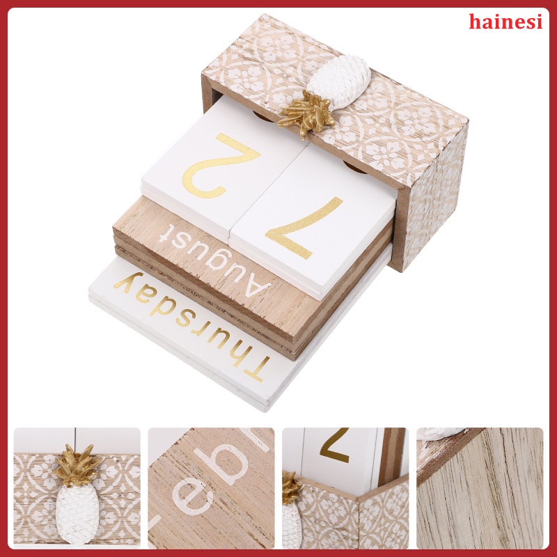 Giá Đỡ Lịch Để Bàn Bằng Gỗ Dùng Trang Trí Nhà Cửa / Văn Phòng