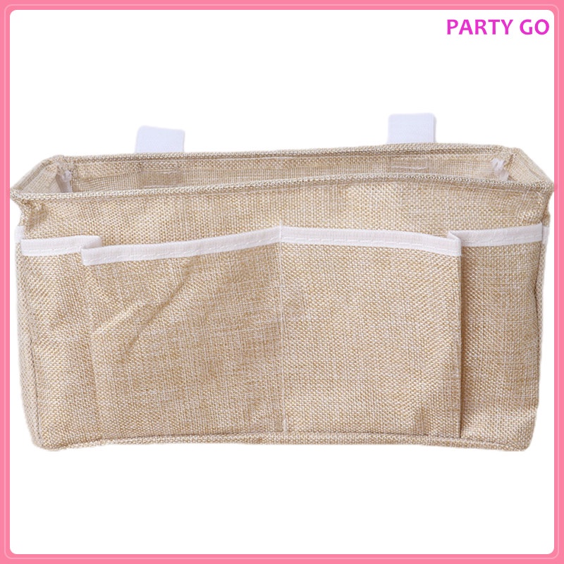 Túi Đựng Bình Nước / Laptop / Điện Thoại Vải Lanh Cotton Dạng Treo Cho Bệnh Viện