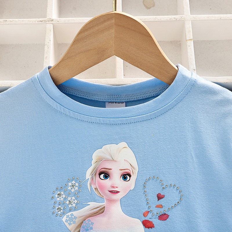 Trẻ em cô gái váy công chúa váy trẻ em cotton sequins váy trẻ em cô gái thời trang quần áo trẻ em mặc