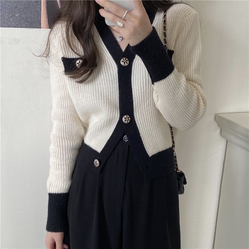 Áo Khoác Cardigan Dệt Kim Dáng Rộng Thiết Kế Mới Thời Trang Theo Phong Cách Nhật Hàn Cho Nữ
