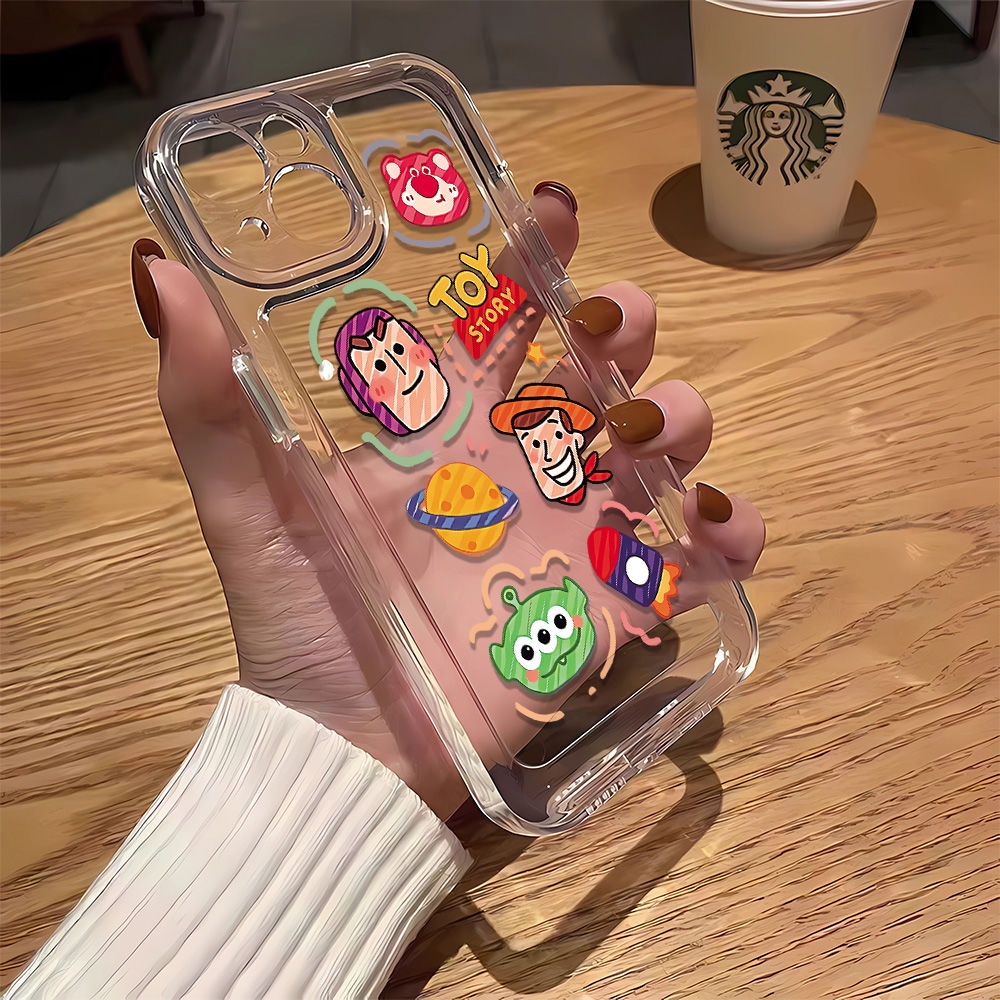 Ốp Điện Thoại Mềm Họa Tiết Hoạt Hình Toy Story Cho iPhone14Promax 8p11 12137