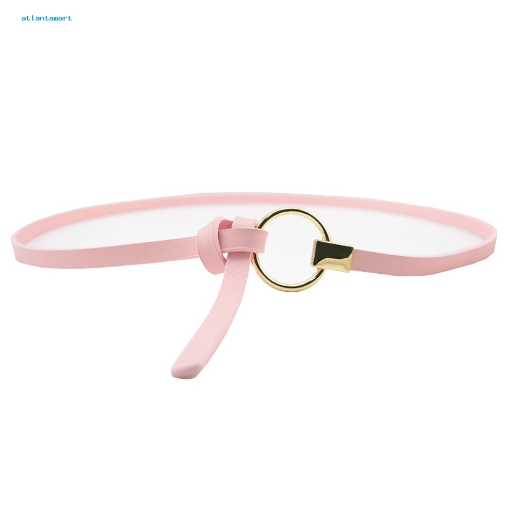 Túi Đựng Đồ Dùng Cao Cấp Tiện Dụng| Thắt Lưng Giả Da Với Khoen Tròn Kim Loại Thời Trang Cho Nữ