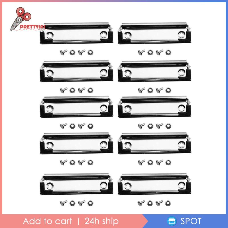 Set 10 Kẹp Giữ Tài Liệu 10cm Tiện Dụng Cho Văn Phòng