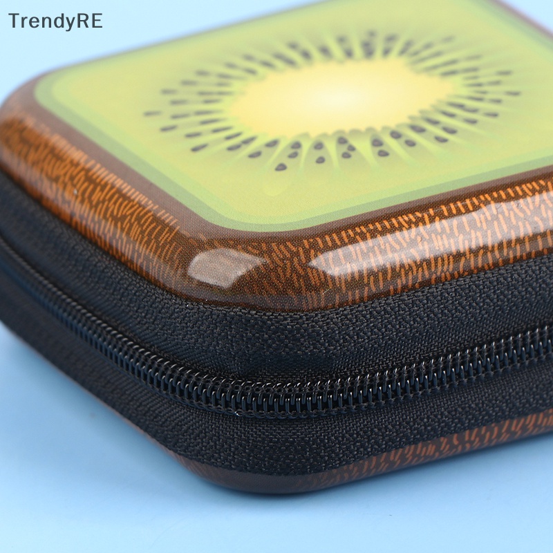 1 Ví Đựng Tiền Xu Mini Bằng Thiếc In Họa Tiết Trái Cây Hoạt Hình Dễ Thương Nhỏ Gọn Có Khóa Kéo Thời Trang Unisex