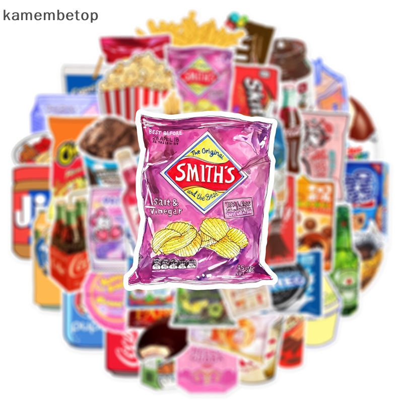 Bộ 50 Miếng Dán Trang Trí Điện Thoại Chống Thấm Nước