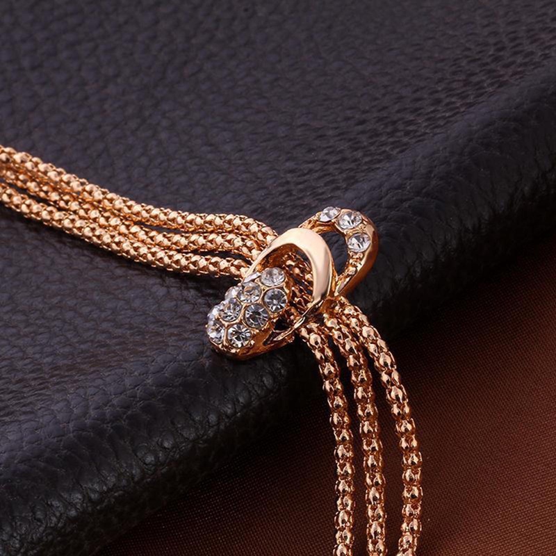 Ygt Bộ Trang Sức Vòng Cổ Vòng Hoa Tai Nhẫn Vòng Tay Phong Cách Âu Mỹ Cổ Điển Thời Trang Thích Hợp Làm Quà