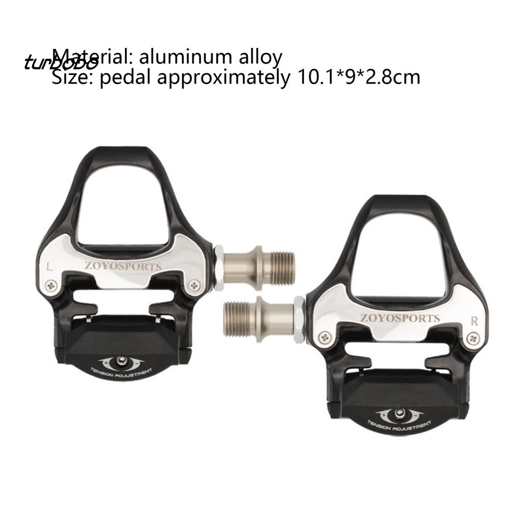 1 Bộ Bàn Đạp Tự Khóa Bằng Hợp Kim Nhôm Siêu Nhẹ Tùy Chỉnh Tiện Dụng Cho Xe Đạp Địa Hình