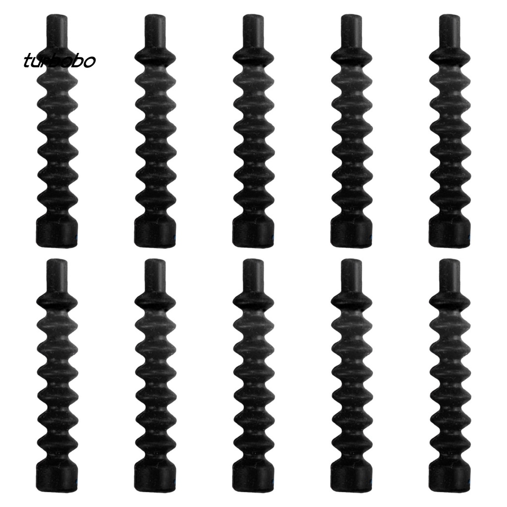 Set 10 Ống Cao Su Chữ V Bọc Phanh Thắng Xe Đạp Chống Nước &amp; Mài Mòn