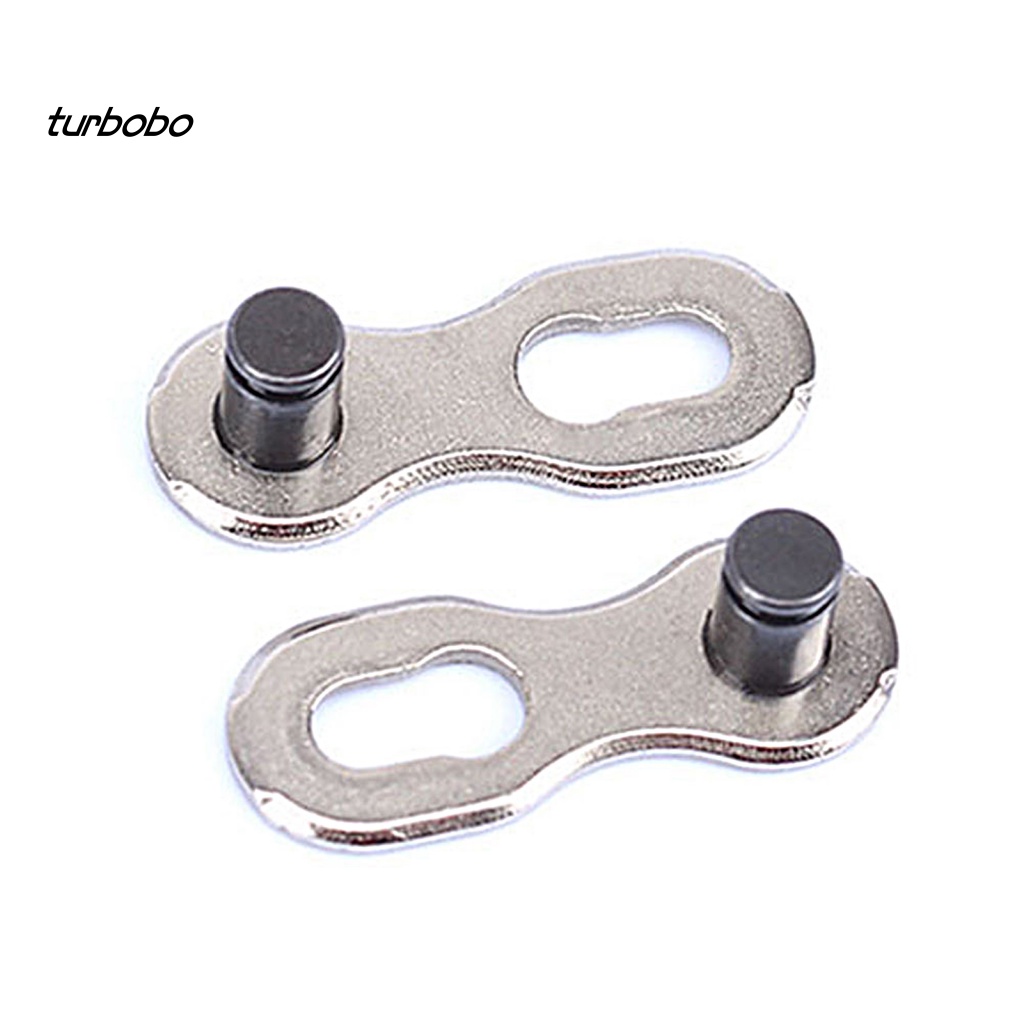 1 Cặp Khóa Xích Xe Đạp Mạ Điện Chống Gỉ Trọng Lượng Nhẹ