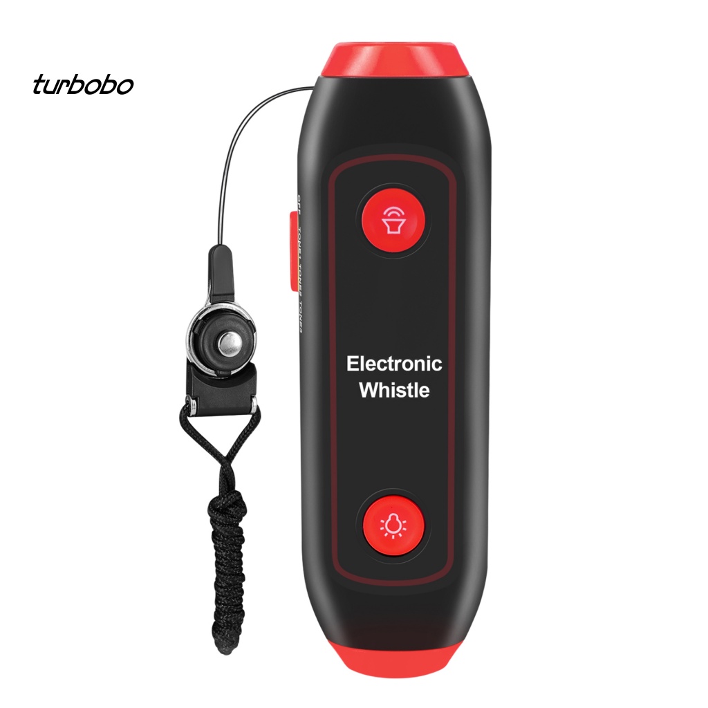 Còi Điện Thổi Phồng Có Đèn LED Sử Dụng Pin Tiện Lợi Cắm Trại