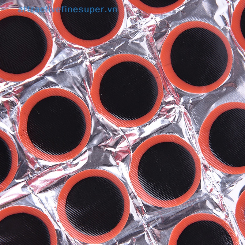 Set 48 Miếng Vá Lốp Xe Đạp Hình Tròn 25mm