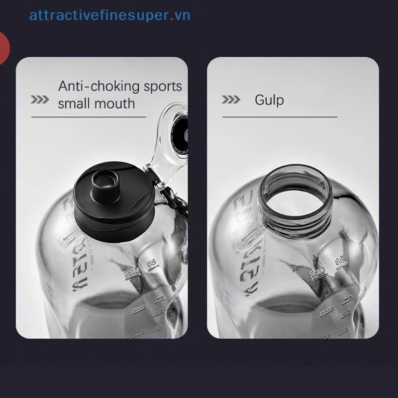 Bình Nước Cầm Tay Chống Rò Rỉ Dung Tích 2.7L Tiện Dụng Khi Tập Gym / Cắm Trại