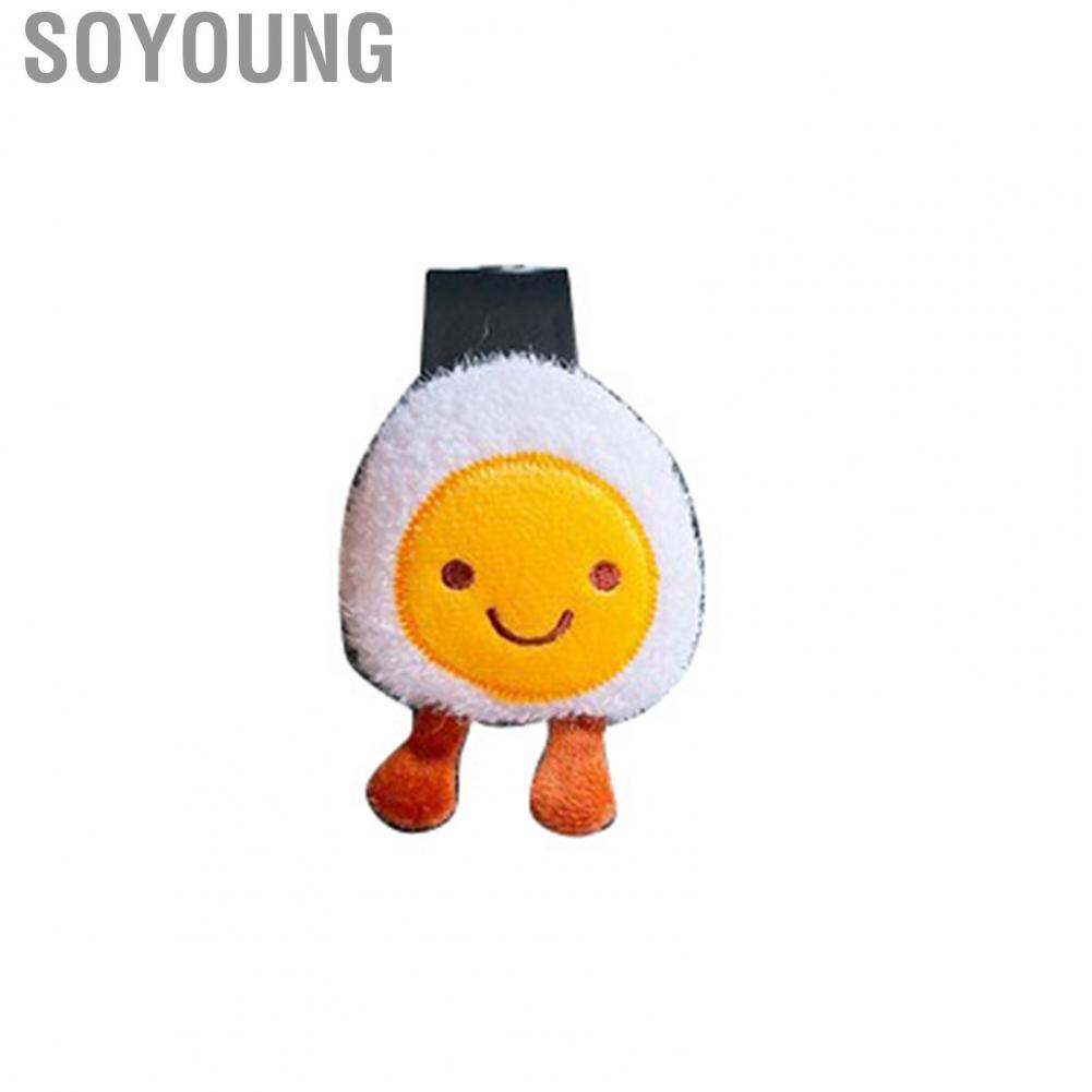 Soyoung Hooks Lovely Cartoon Shape Strong Load Bearing  Portable Backrest Hanger for Auto