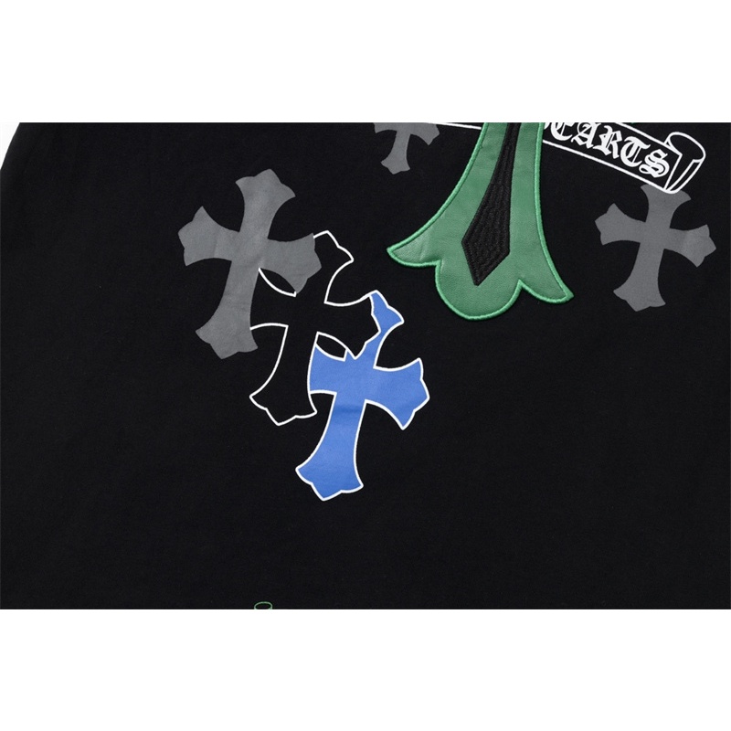 Áo Thun Tay Ngắn Họa Tiết Thêu Chữ Thập Thời Trang Xu Hướng Cho Nữ Jr7Tujr