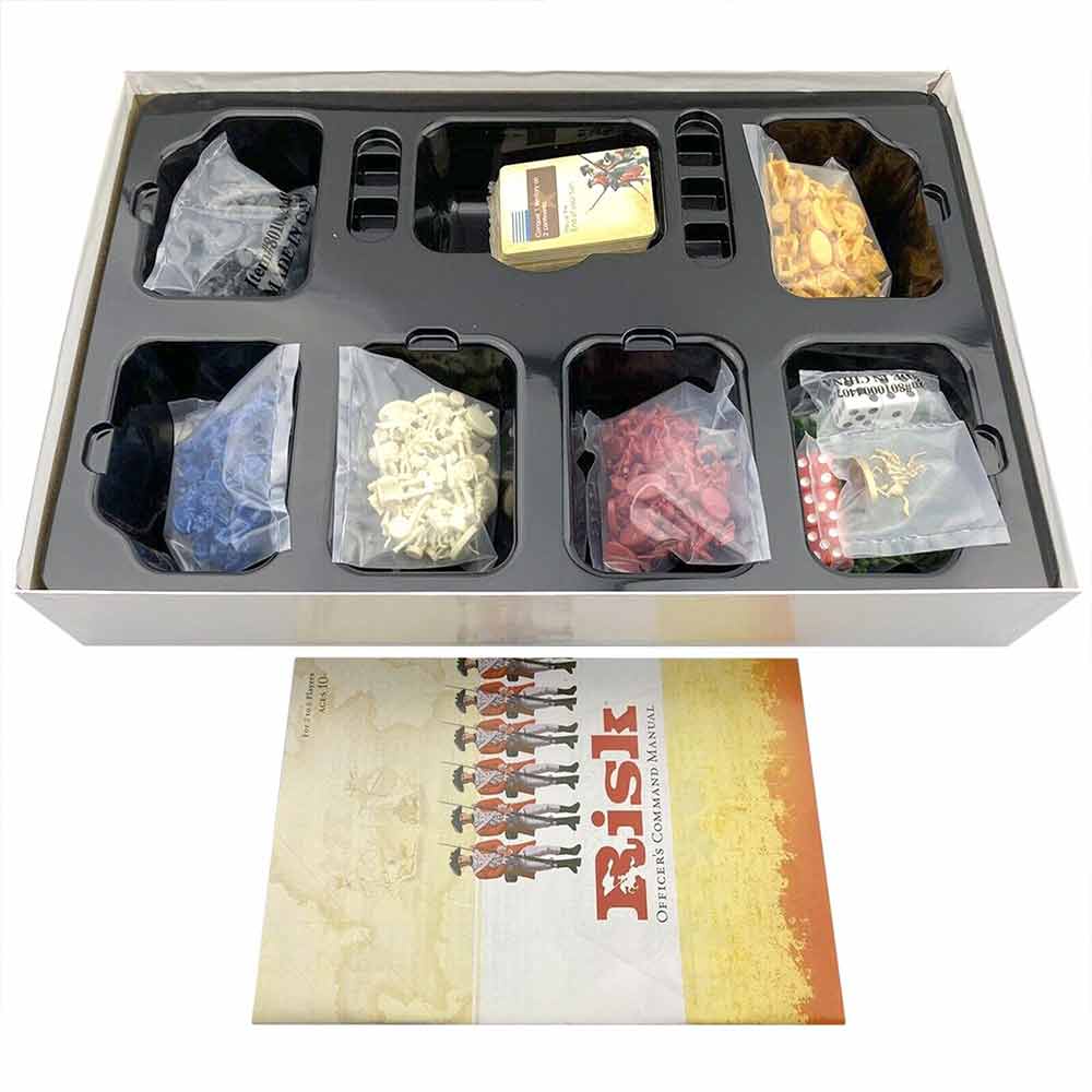 Board game RISK card risk Parker Brothers card game suitable for 2 or 6 players board game