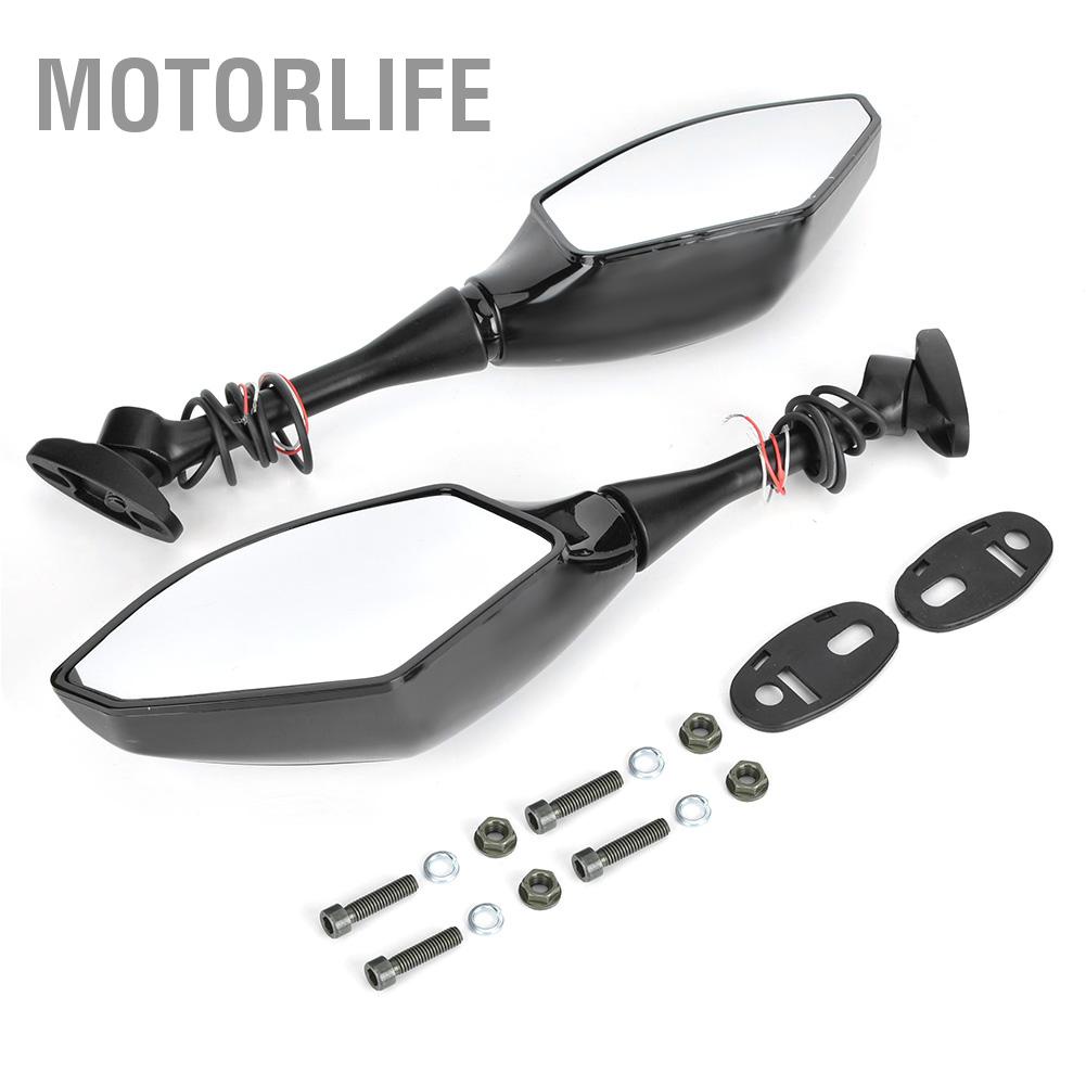 Motorlife 2 Gương Đèn LED Báo Rẽ Xe Máy Phù Hợp Cho Honda CBR600RR/

CBR1000RR/

CBR250R/

CBR500R/

CBR300R