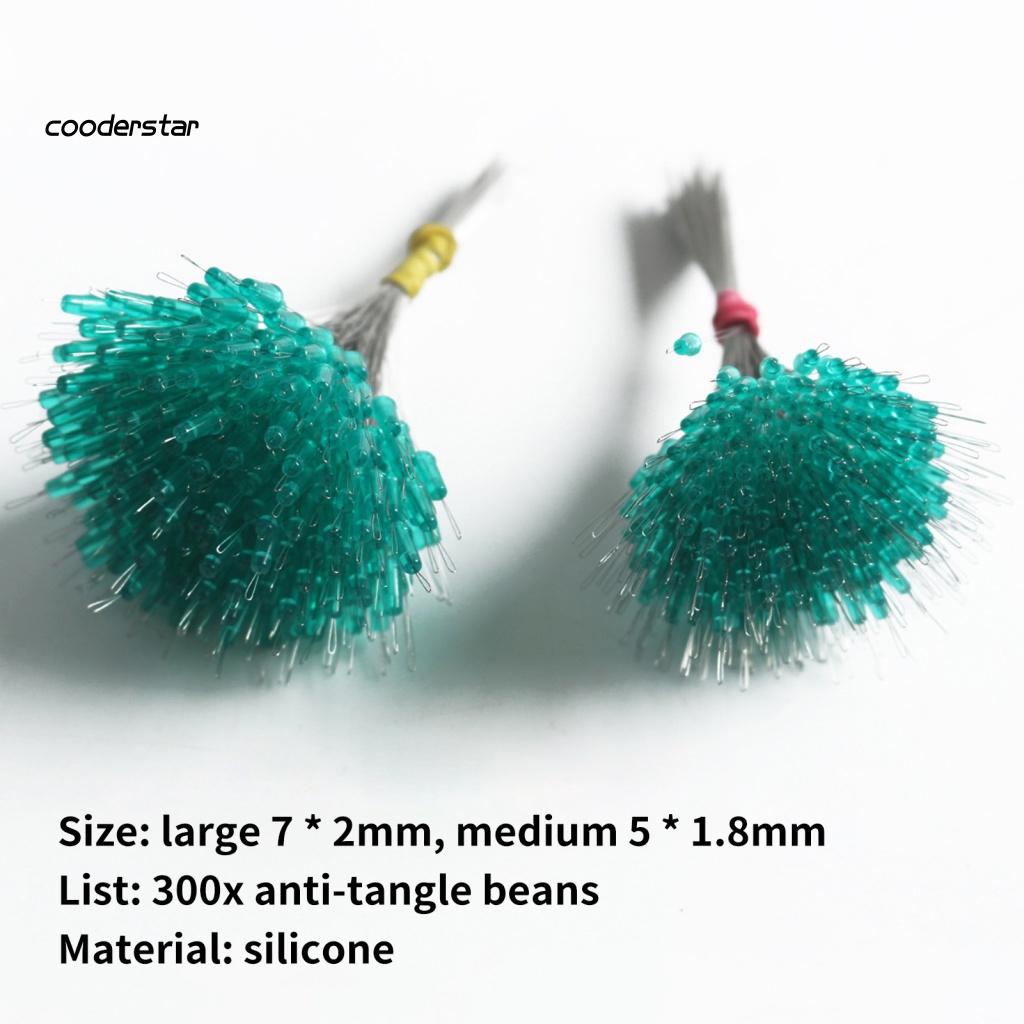 Set 300 Miếng Silicone Đậu Phụ Kiện Câu Cá Chống Va Chạm Không Đau