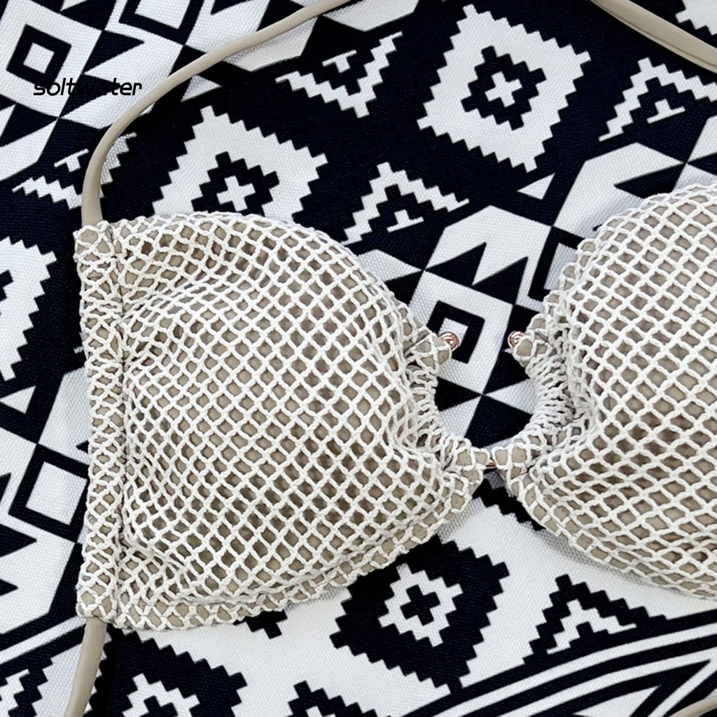 1 Bộ Đồ Bơi Bikini Bằng Nylon Nhanh Khô Quyến Rũ Cho Nữ