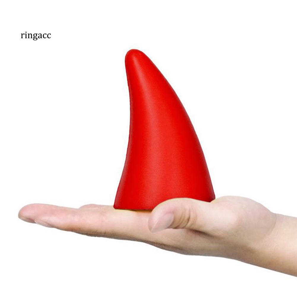 Sticker Sừng Quỷ 3D Bằng Polyurethane Vui Nhộn Chống Va Chạm Cho Xe Hơi