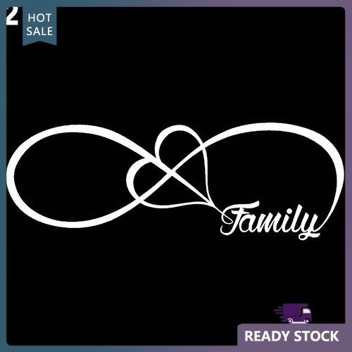 Đề Can Dán Trang Trí Cửa Sổ Xe Hơi Họa Tiết Trái Tim Chữ RGA Sáng Tạo