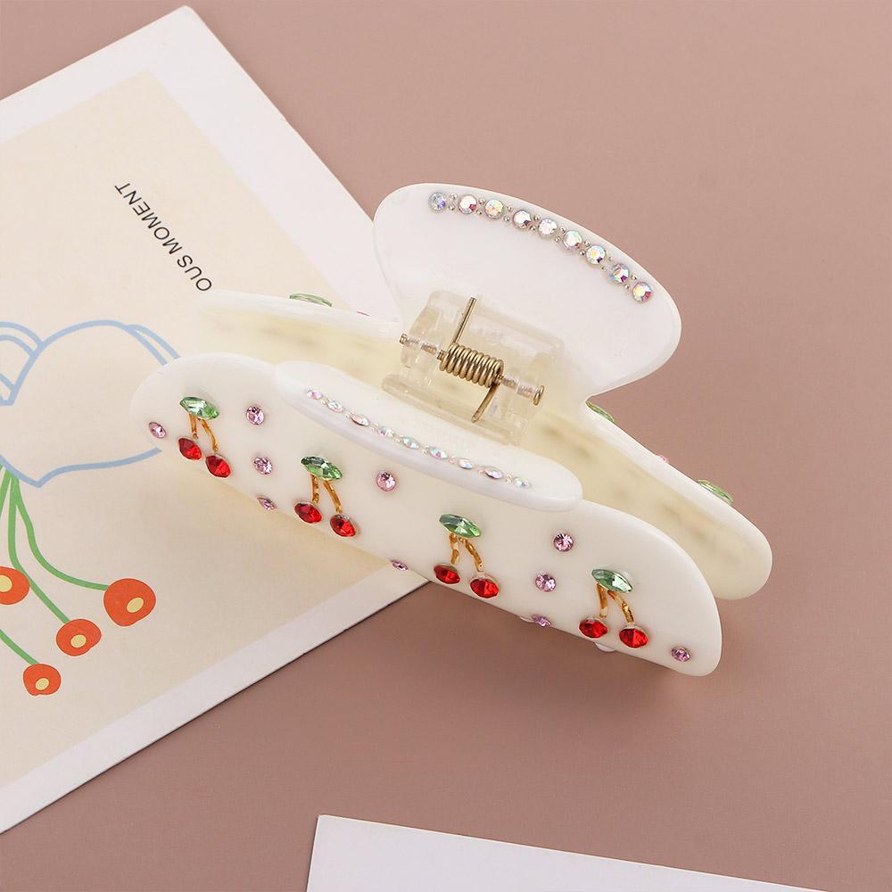 ANEMONE Kẹp TóC HìNh Quả Cherry ThờI Trang Cho Nữ